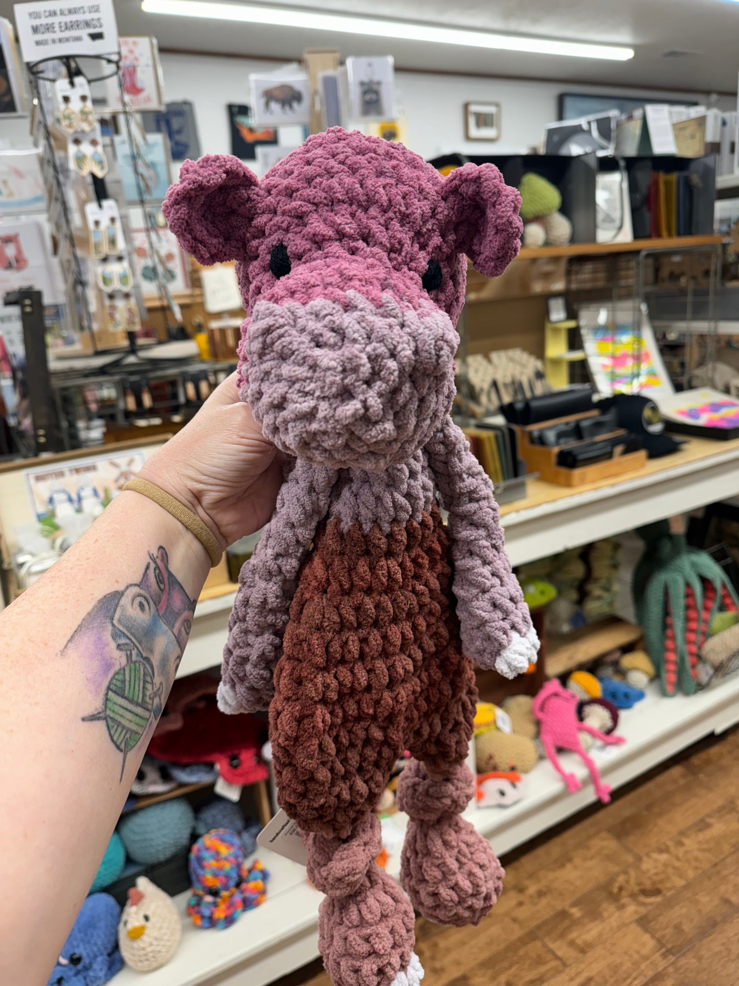 Emotional Support Cuddlers: Plush Hippo