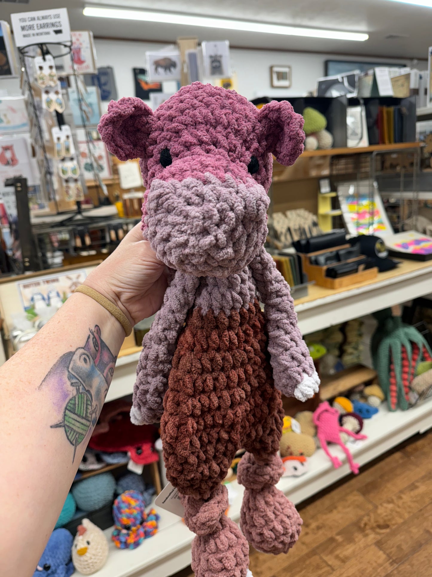 Emotional Support Cuddlers: Plush Hippo