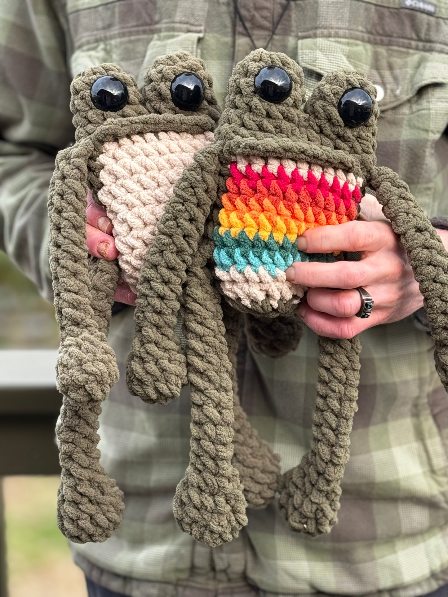 Emotional Support Cuddlers: Rainbow Toad