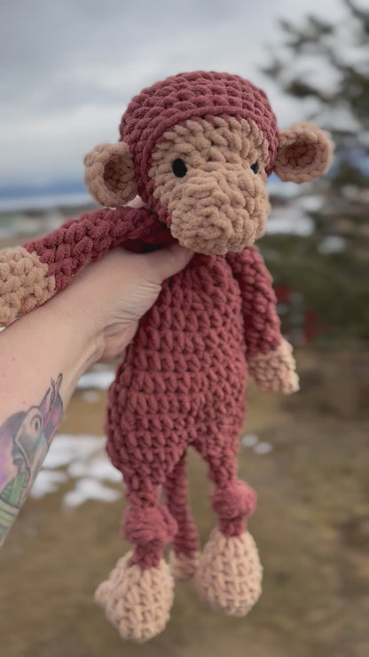 Emotional Support Cuddlers: Plush Monkey