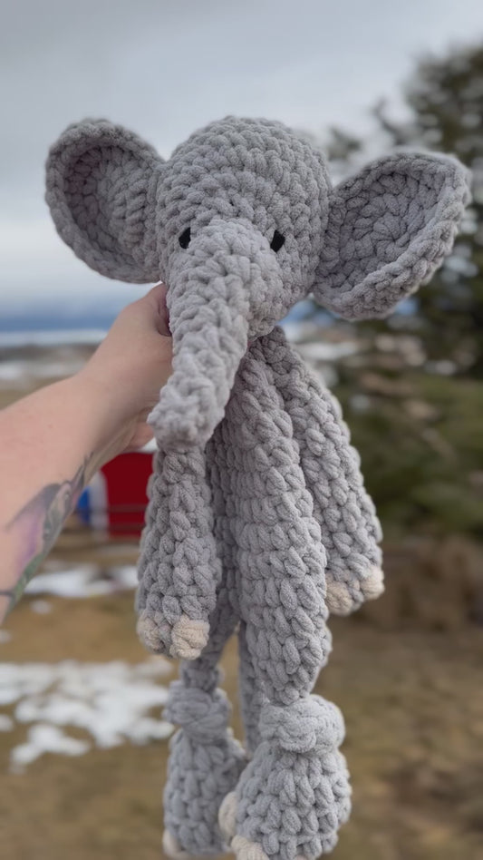 Emotional Support Cuddlers: Plush Elephant